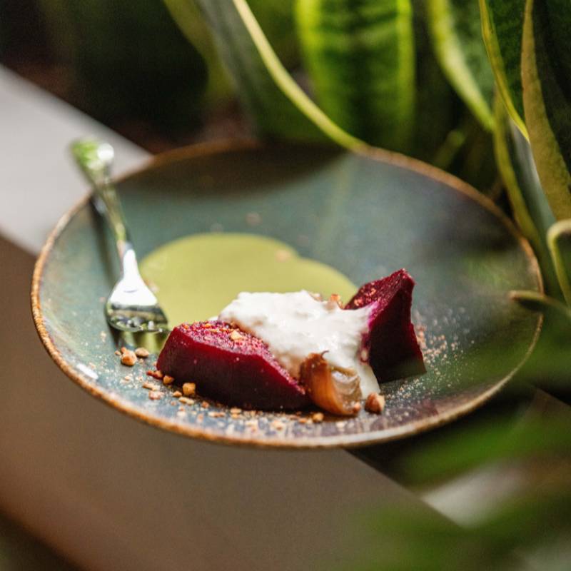 Vegetarische en plantaardige gerechtjes op het menu bij De Utrechter