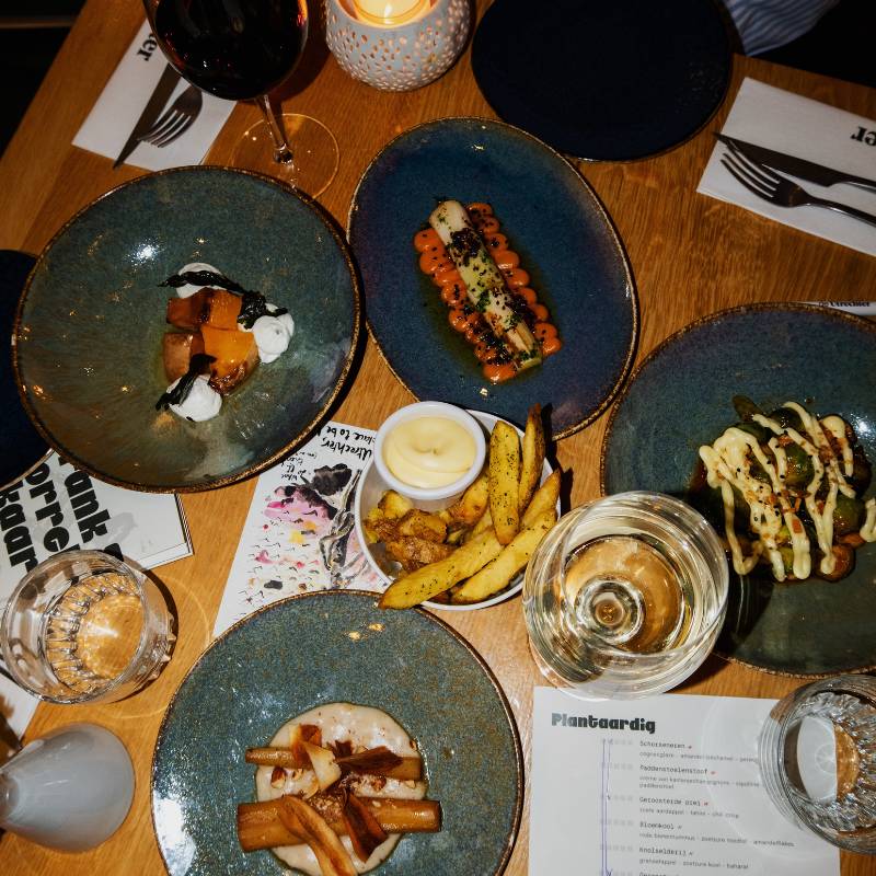 Shared dining gerechtjes restaurant Utrecht