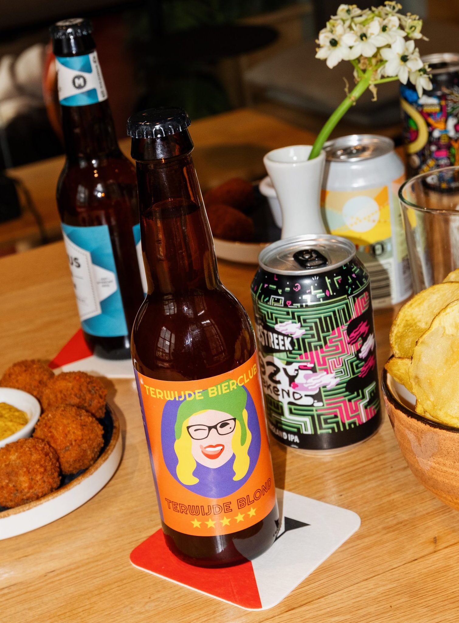 Utrechtse bierproeverij met heerlijke lokale bieren bij De Utrechter op het Vredenburg.