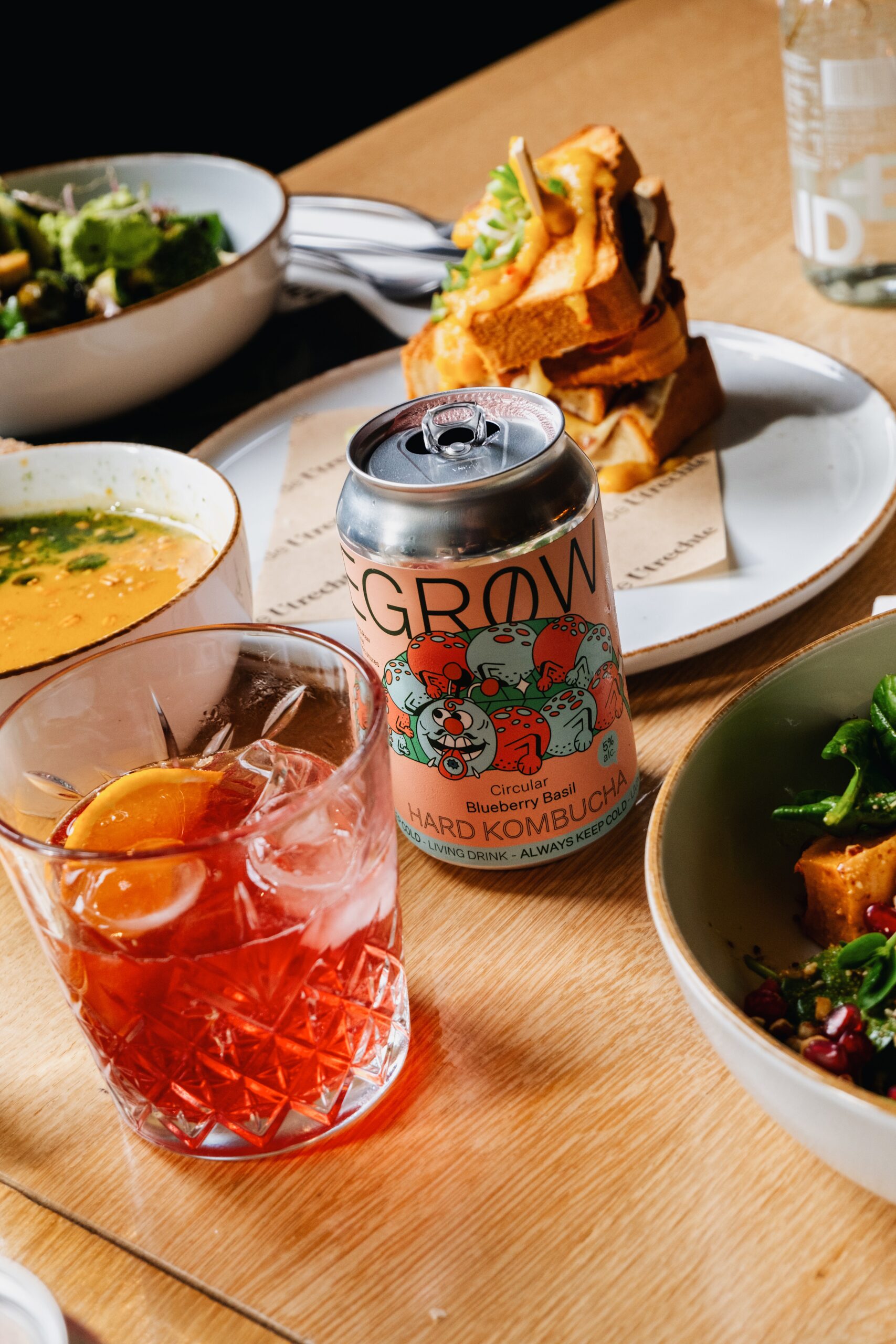 Proef de circulaire kombucha van de Grow Lab bij De Utrechter
