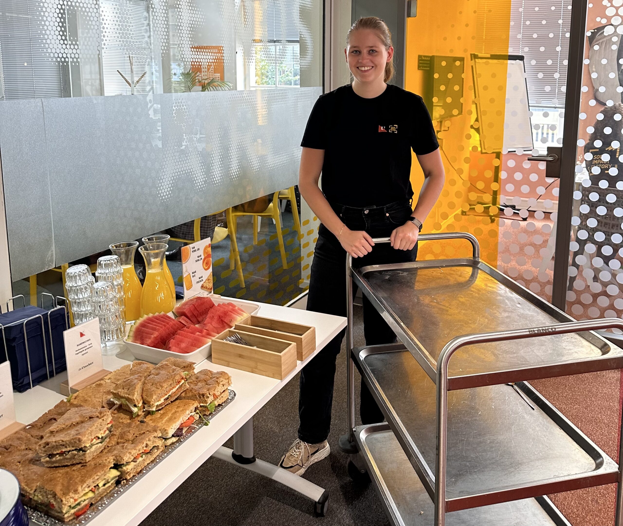 De Utrechter regelt de catering voor Social Impact Factory