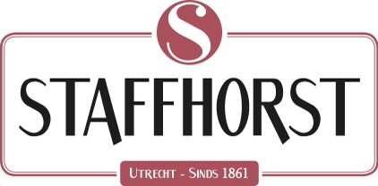 Logo van Staffhorst Jenever Utrecht op de website van De Utrechter.