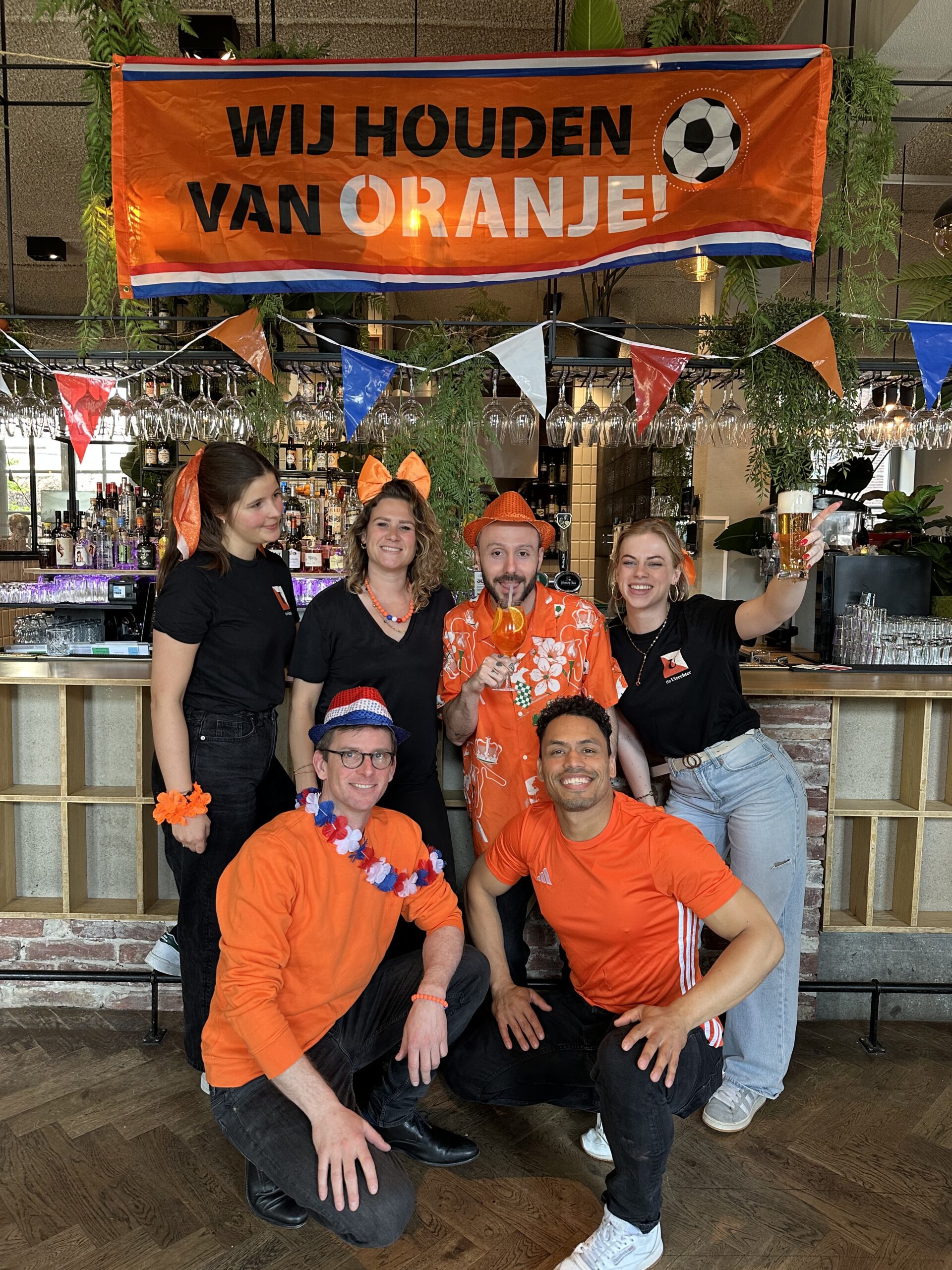 Kijk het Nederlands elftal live op groot scherm bij De Utrechter
