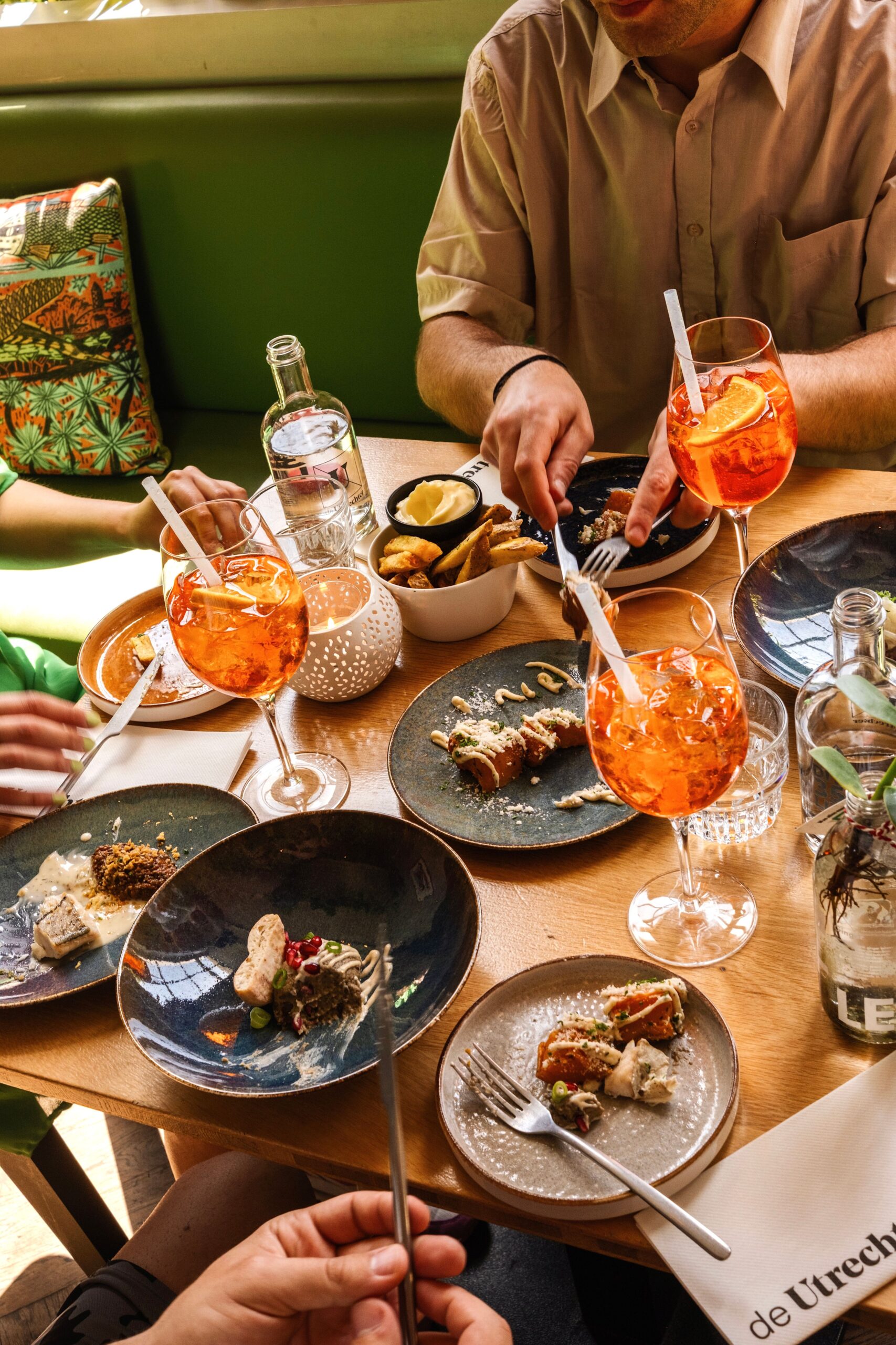 Shared dining bij De Utrechter op het Vredenburg